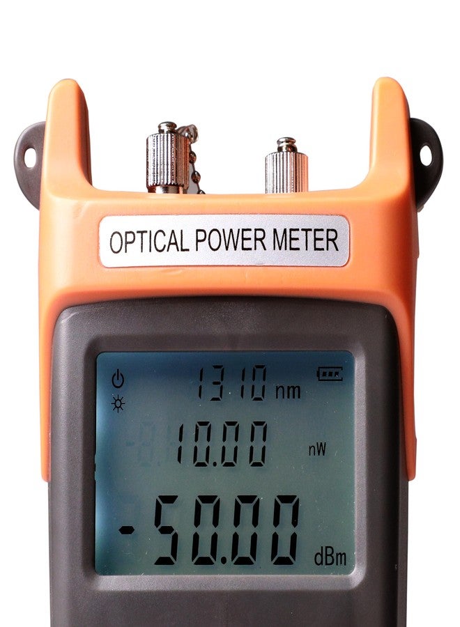 OPTROTECH ftth Fiber Optical Power Meter Fibre Optic Visual Tester 10 km Fiber Optical Power Meter High Precision Visual Fault Locater Fiber Optic Tool (ORANGE) - Image 4